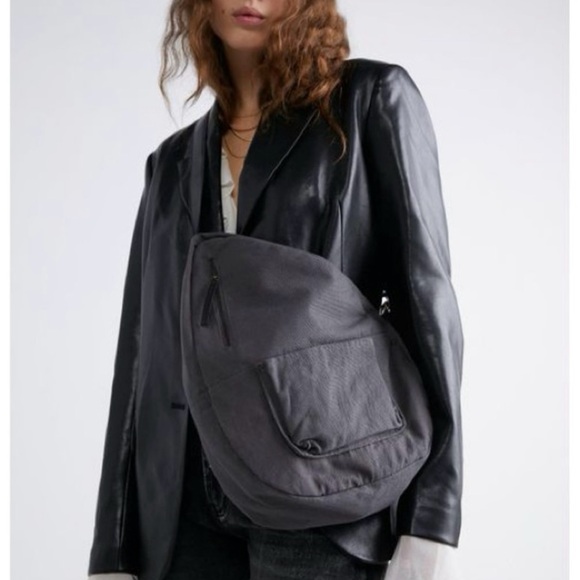 Free People Greta Canvas Sling Bag - Picture 2 of 9